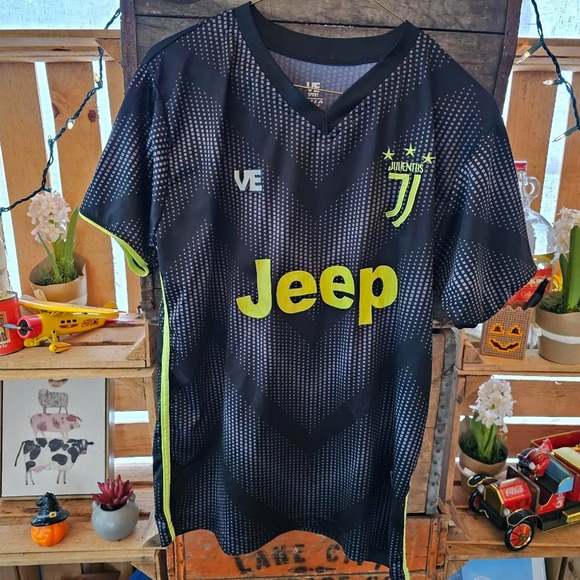 Juventus Jeep Number 13 Soccer Futbol Jersey Kit Womens Medium - Picture 5 of 5